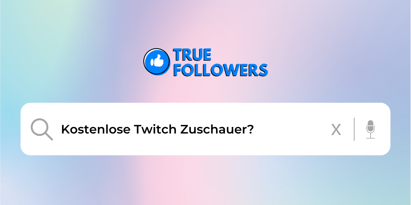 Kostenlose Twitch Zuschauer - 100% echt & aktiv, günstig